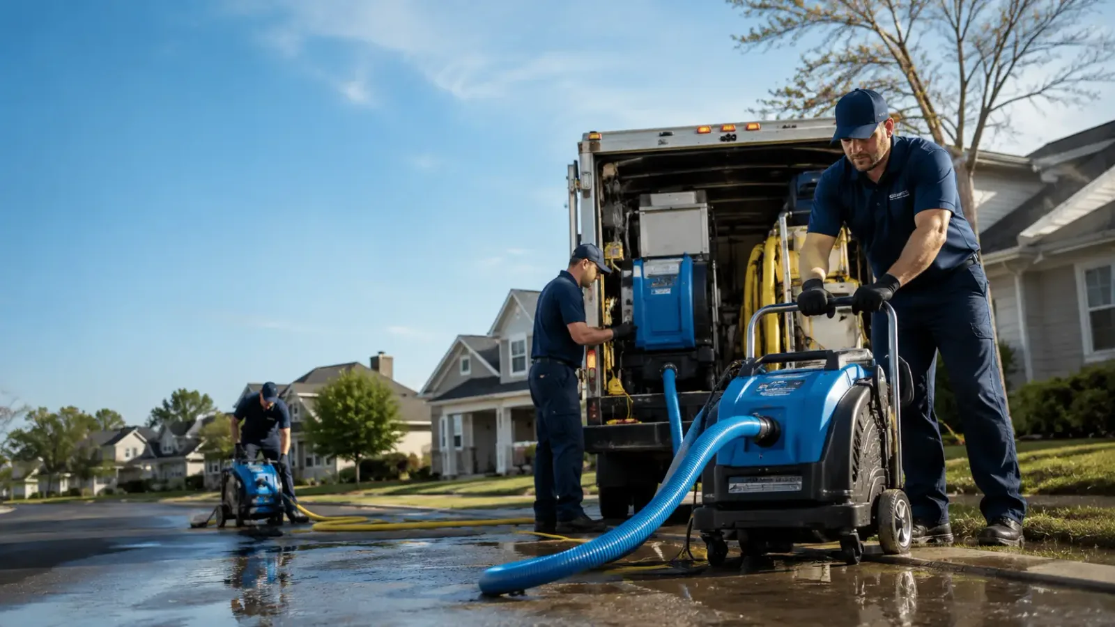 Flood Damage Cleanup in Oak Hill, OH